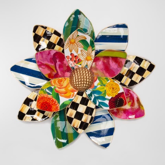 MacKenzie-Childs Other - MacKenzie - Childs Colorful Floral Medium Wall Decor BNIB